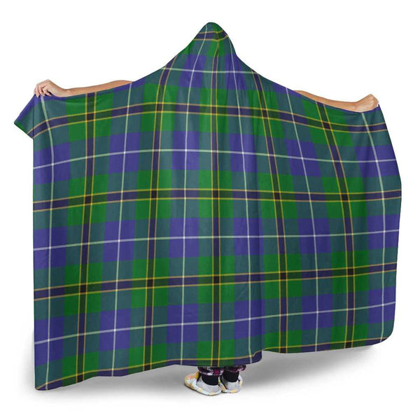 Scottish Turnbull Hunting Clan Tartan Hooded Blanket Tartan Plaid 2