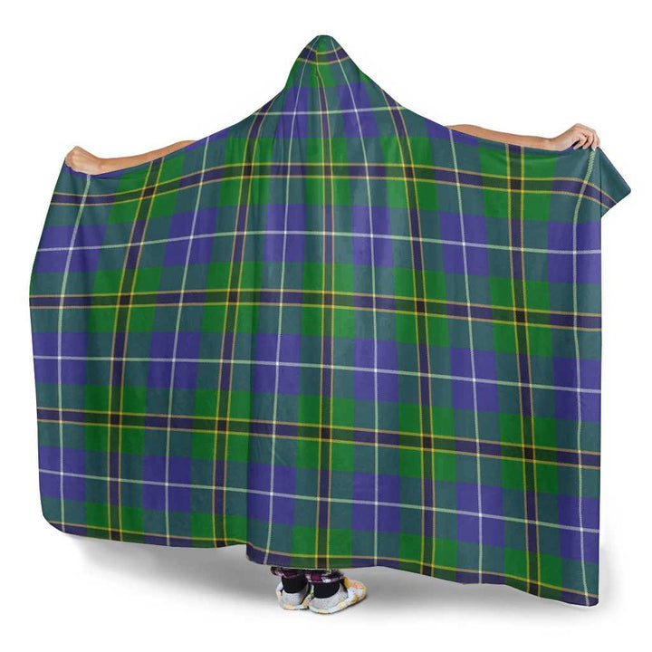 Scottish Turnbull Hunting Clan Tartan Hooded Blanket Tartan Plaid 3
