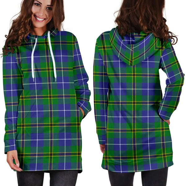 Scottish Turnbull Hunting Clan Tartan Hoodie Dress