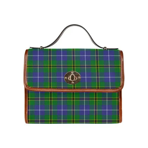 Scottish Turnbull Hunting Clan Tartan Waterproof Canvas Bag Tartan Plaid 1