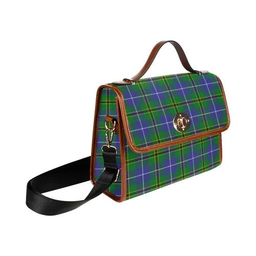 Scottish Turnbull Hunting Clan Tartan Waterproof Canvas Bag Tartan Plaid 3