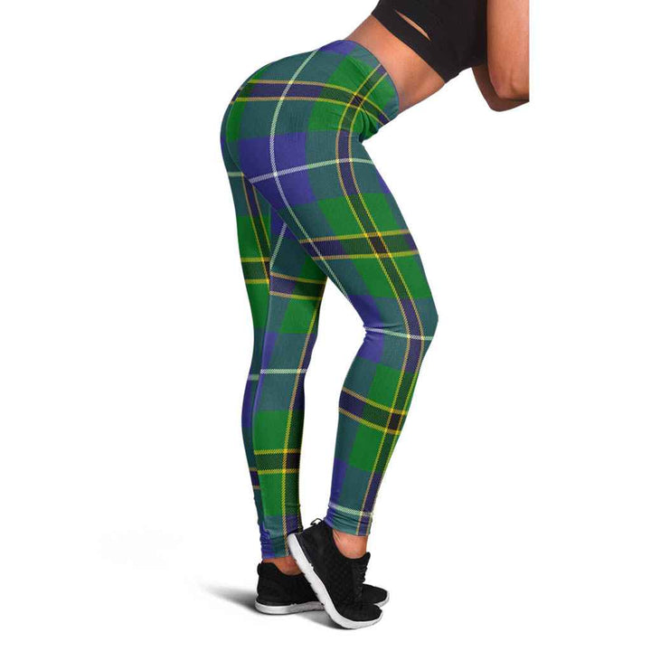 Scottish Turnbull Hunting Clan Tartan Women Leggings Tartan Plaid 1