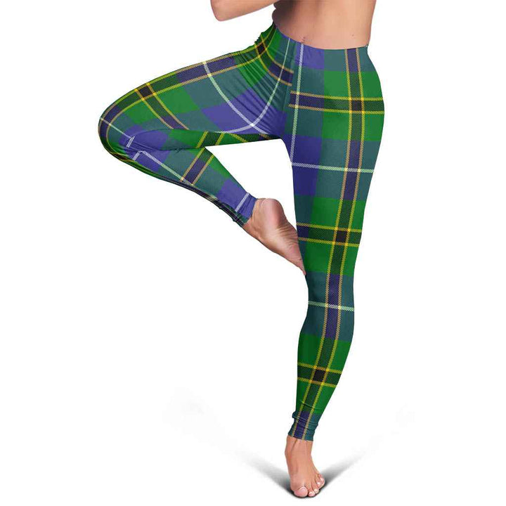 Scottish Turnbull Hunting Clan Tartan Women Leggings Tartan Plaid 5