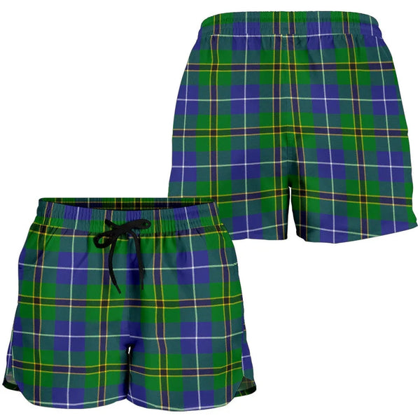 Scottish Turnbull Hunting Clan Tartan Women Shorts