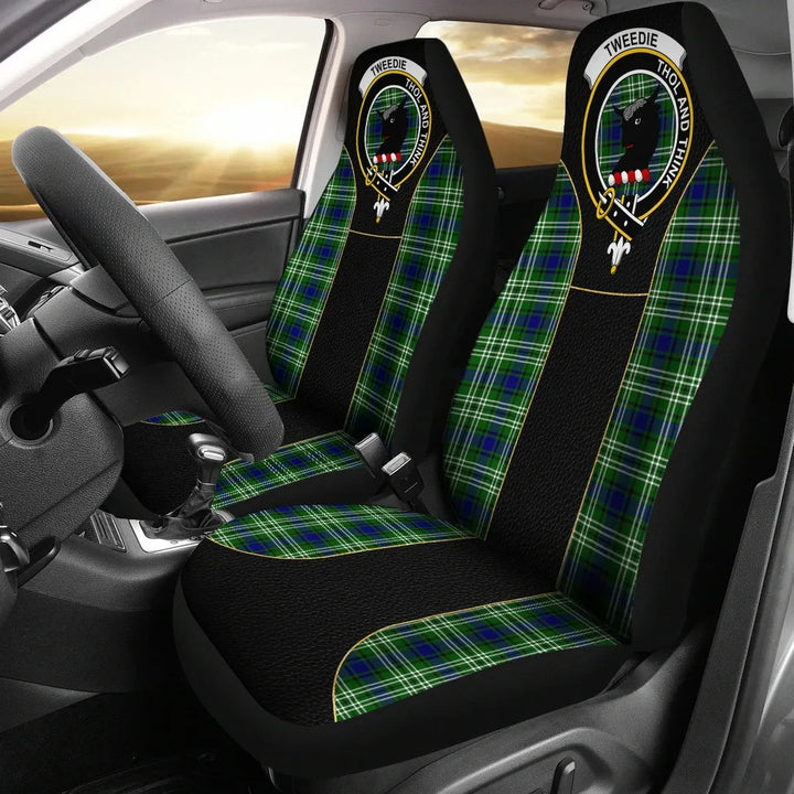 Scottish Tweedie Clan Crest Tartan Car Seat Covers - Special Style 1
