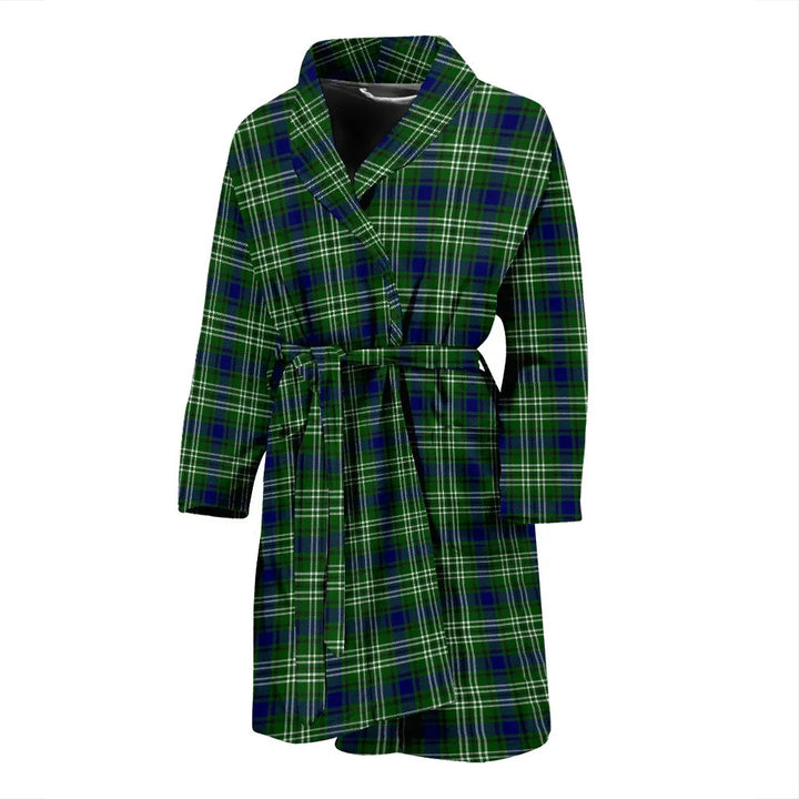 Scottish Tweedside District Clan Tartan Bathrobe 1