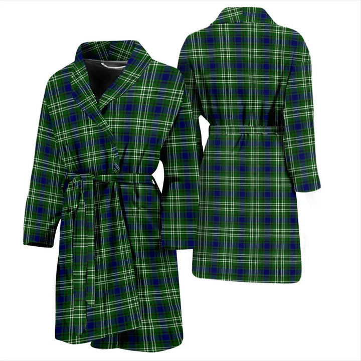Scottish Tweedside District Clan Tartan Bathrobe 3