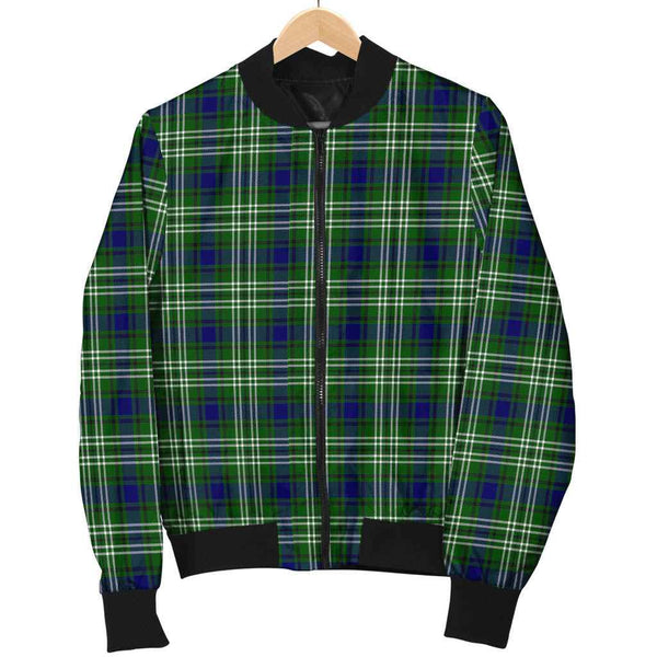 Scottish Tweedside District Clan Tartan Bomber Jacket Tartan Plaid 1