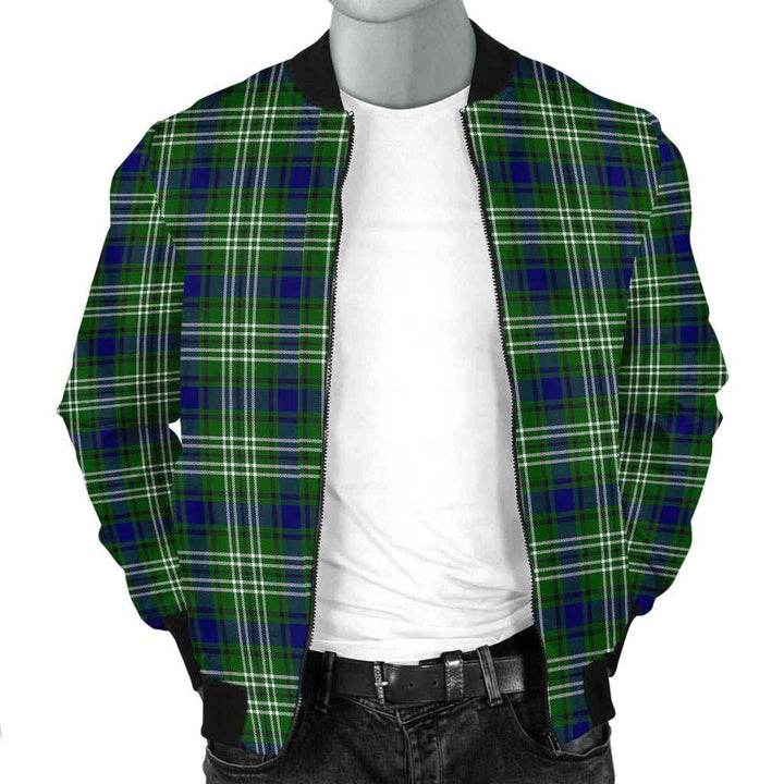 Scottish Tweedside District Clan Tartan Bomber Jacket Tartan Plaid 2