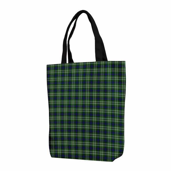 Scottish Tweedside District Clan Tartan Canvas Bag With Shoulder Strap Tartan Plaid 1