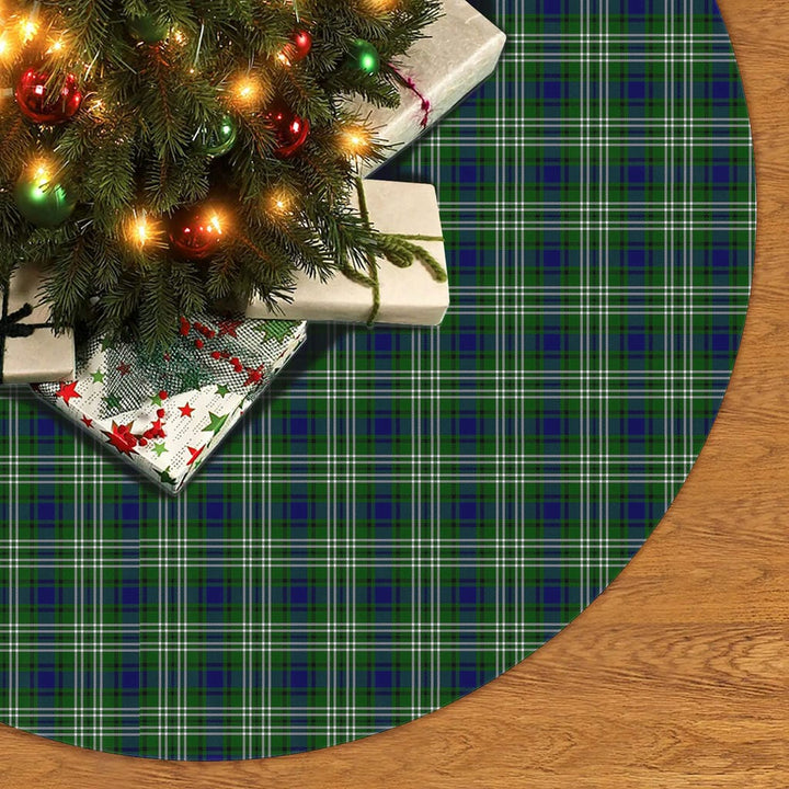 Scottish Tweedside District Clan Tartan Christmas Tree Skirt No Tassels 2 Tartan Plaid