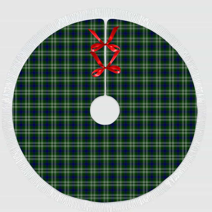 Scottish Tweedside District Clan Tartan Christmas Tree Skirt Tassels 1 Tartan Plaid