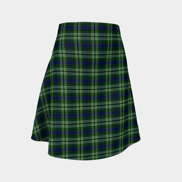 Scottish Tweedside District Clan Tartan Flare Skirt Tartan Plaid 1