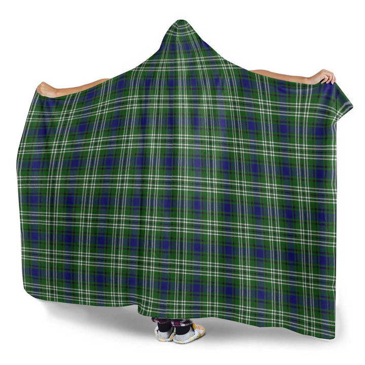 Scottish Tweedside District Clan Tartan Hooded Blanket Tartan Plaid 3