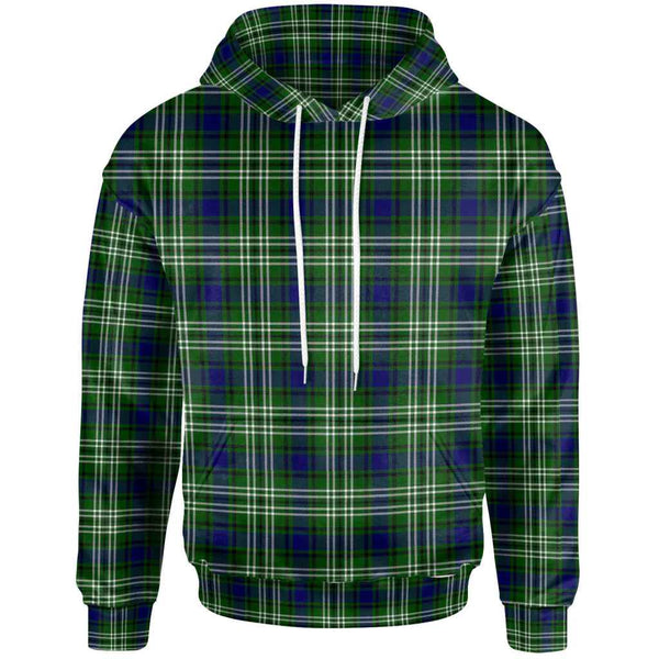 Scottish Tweedside District Clan Tartan Hoodie Front Side Tartan Plaid