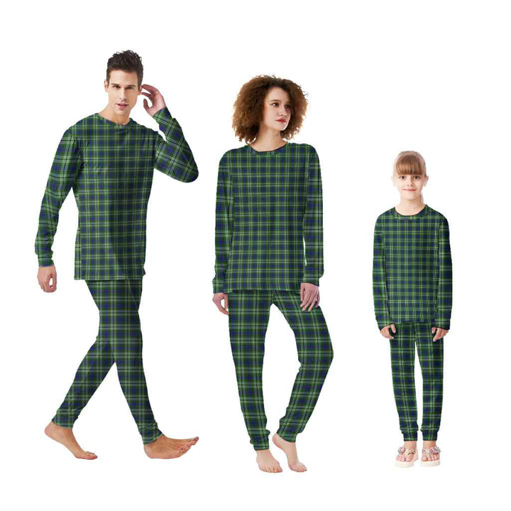 Scottish Tweedside District Clan Tartan Pajama Set Tartan Plaid