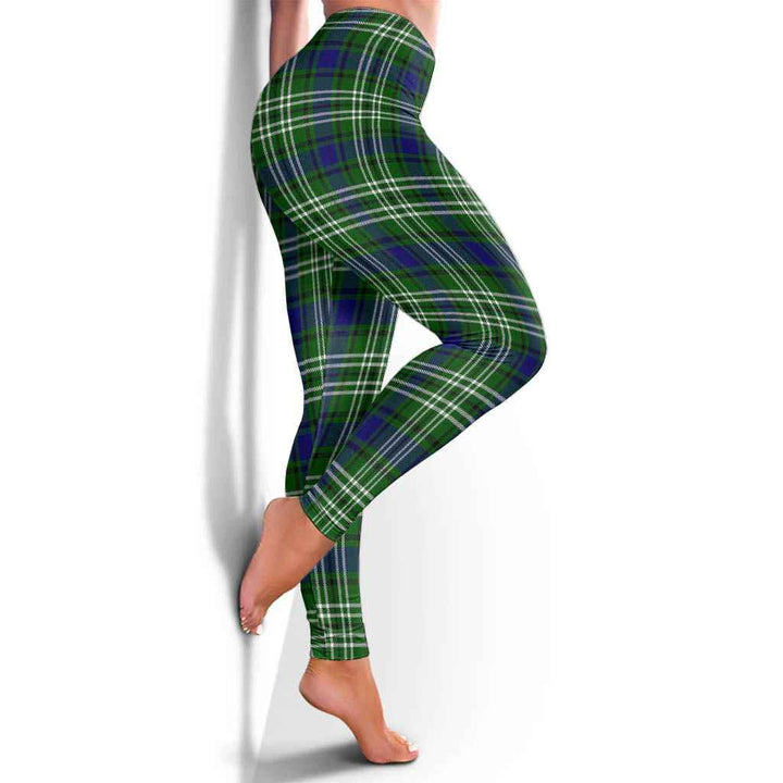 Scottish Tweedside District Clan Tartan Women Leggings Tartan Plaid 4