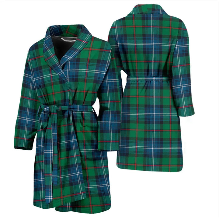 Scottish Urquhart Ancient Clan Tartan Bathrobe 3