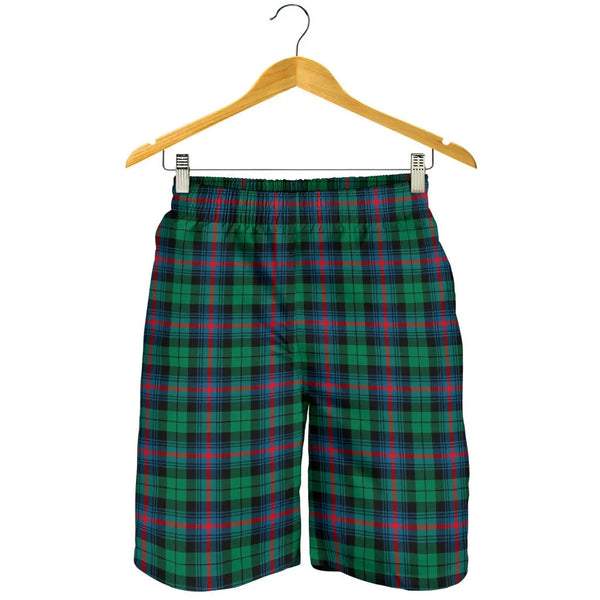Scottish Urquhart Broad Red Ancient Clan Tartan Men's Shorts