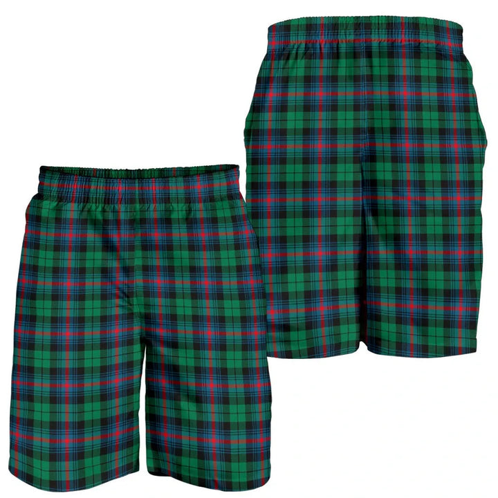 Scottish Urquhart Broad Red Ancient Clan Tartan Men's Shorts