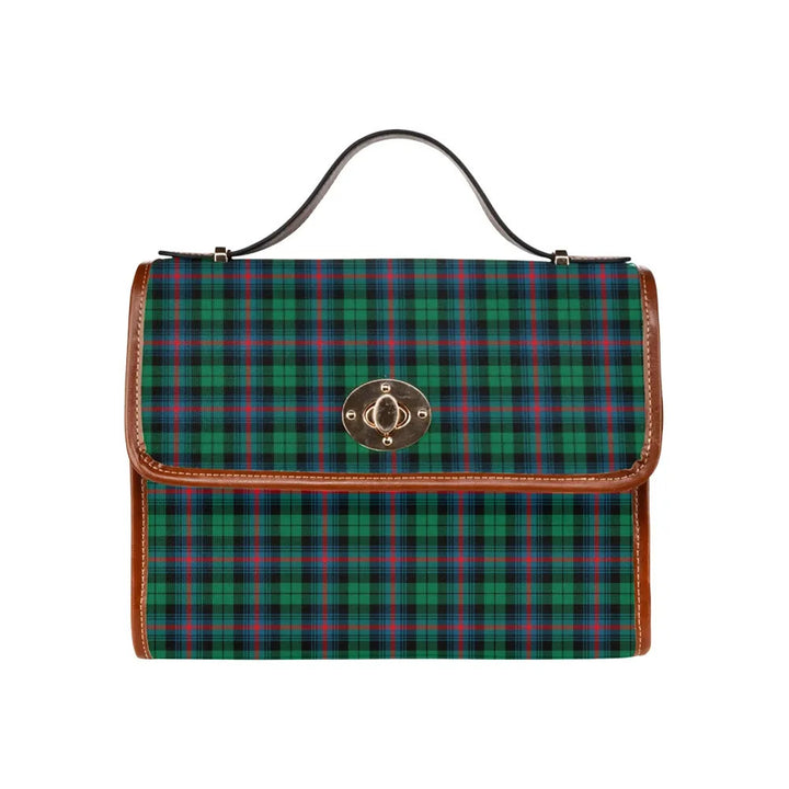 Scottish Urquhart Broad Red Ancient Clan Tartan Waterproof Canvas Bag Tartan Plaid 1
