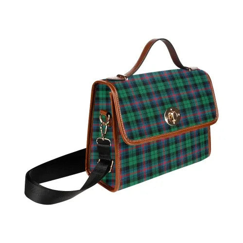 Scottish Urquhart Broad Red Ancient Clan Tartan Waterproof Canvas Bag Tartan Plaid 3