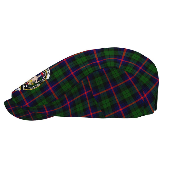 Scottish Urquhart Clan Crest Tartan Flat Cap Tartan Plaid 3