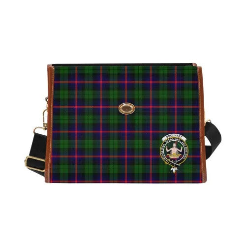 Scottish Urquhart Clan Crest Tartan Waterproof Canvas Bag Tartan Plaid 2