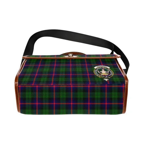 Scottish Urquhart Clan Crest Tartan Waterproof Canvas Bag Tartan Plaid 5