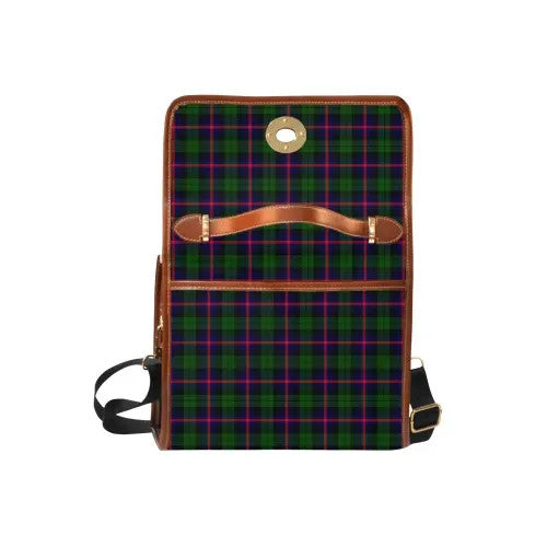Scottish Urquhart Clan Crest Tartan Waterproof Canvas Bag Tartan Plaid 6
