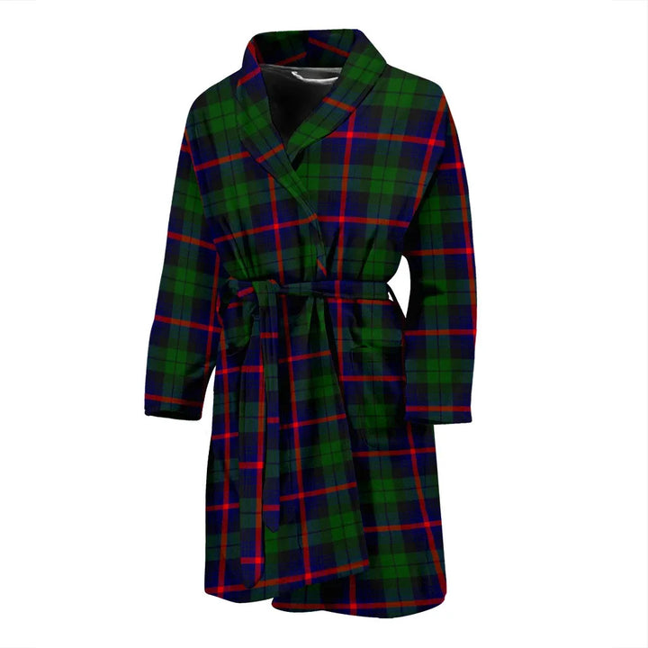 Scottish Urquhart Modern Clan Tartan Bathrobe 1