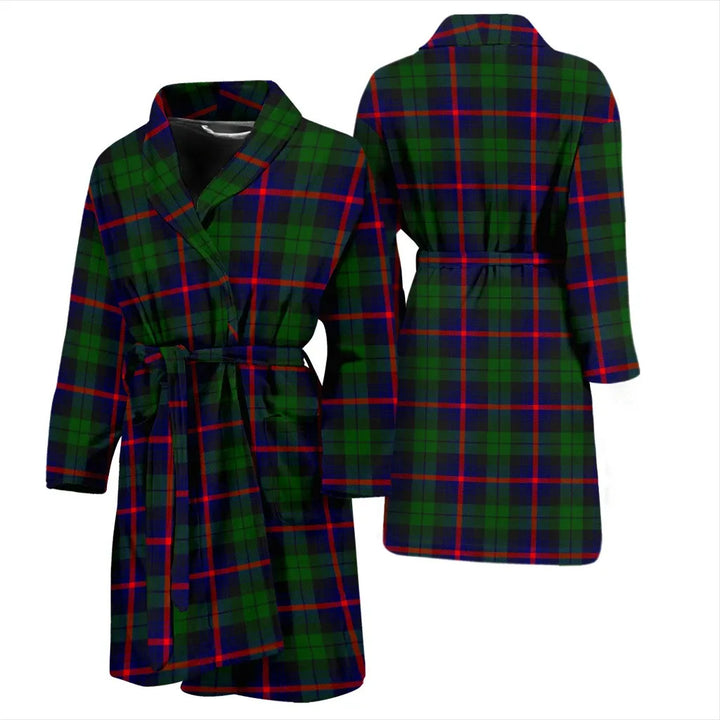 Scottish Urquhart Modern Clan Tartan Bathrobe 3