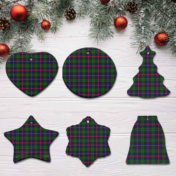 Scottish Urquhart Modern Clan Tartan Ceramic Ornament All Tartan Plaid