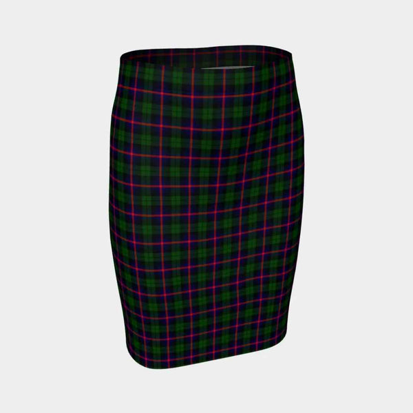 Scottish Urquhart Modern Clan Tartan Fitted Skirt Tartan Plaid 1