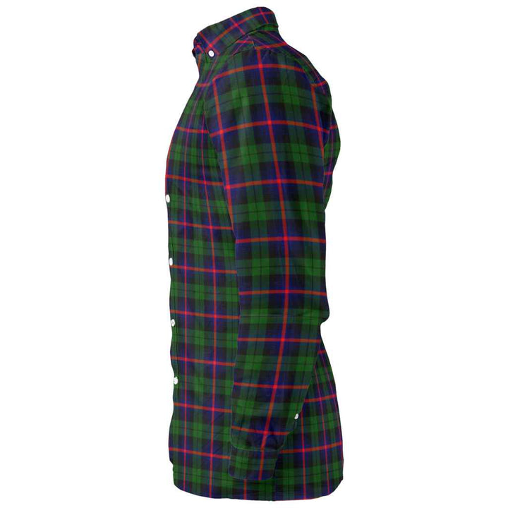 Scottish Urquhart Modern Clan Tartan Long Sleeve Shirt Tartan Plaid