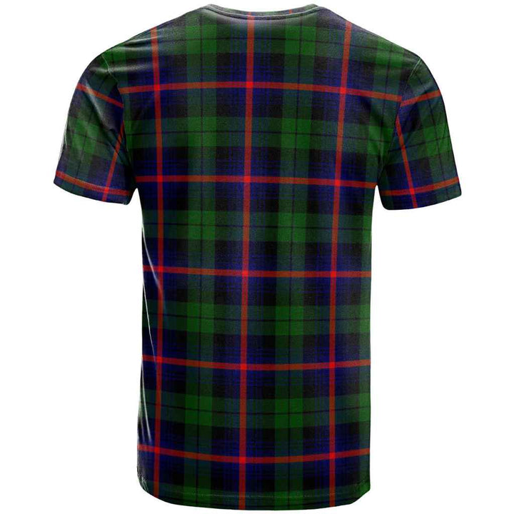 Scottish Urquhart Modern Clan Tartan T-Shirt Back Side Tartan Plaid