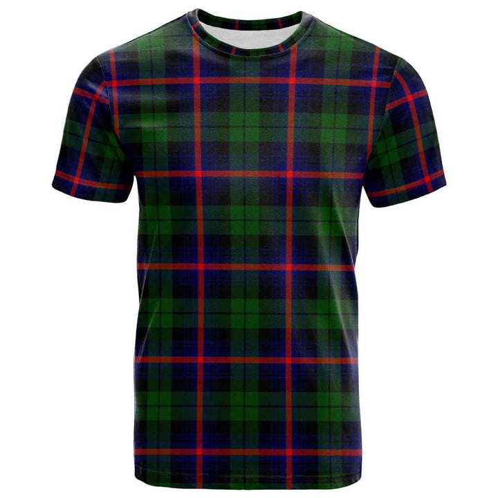 Scottish Urquhart Modern Clan Tartan T-Shirt Front Side Tartan Plaid