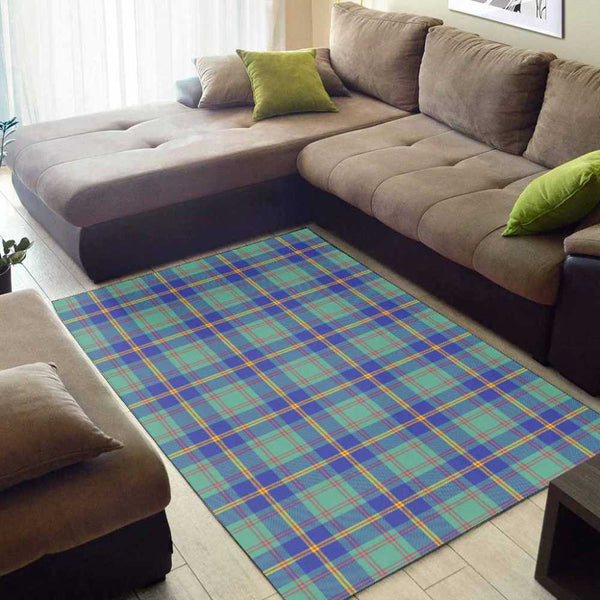 Scottish US Marine Clan Tartan Area Rug Tartan Plaid 2