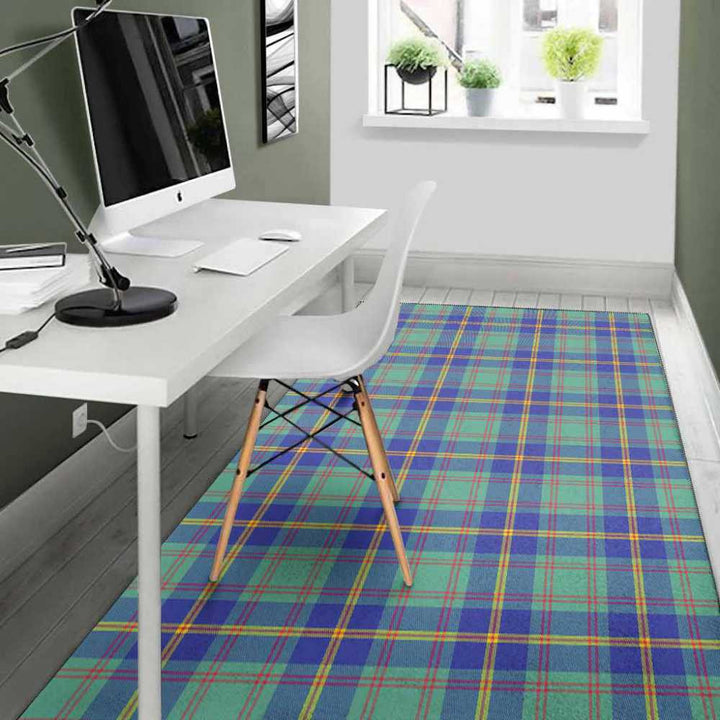 Scottish US Marine Clan Tartan Area Rug Tartan Plaid 4
