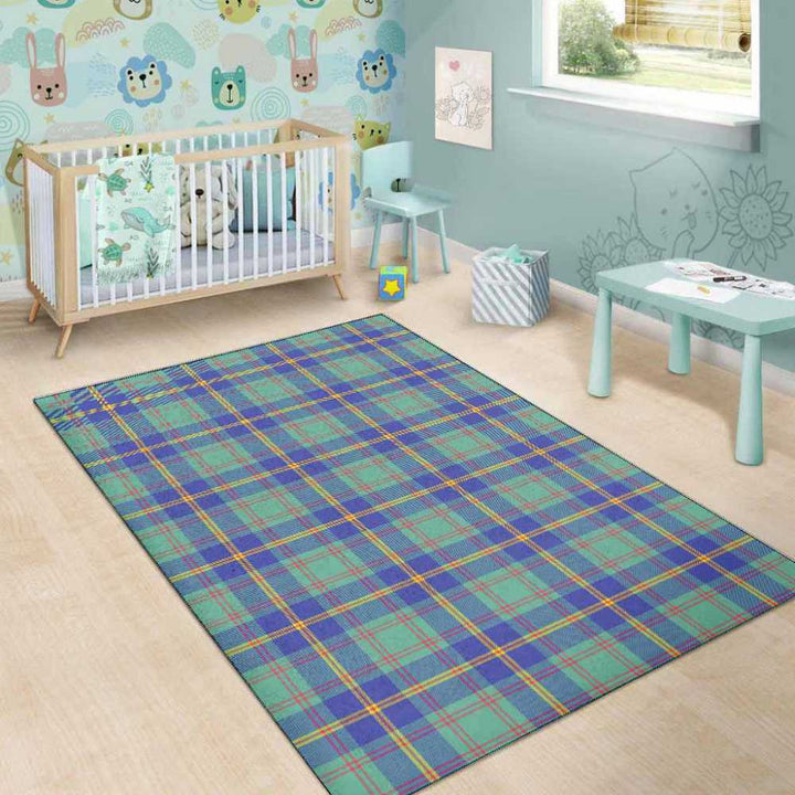 Scottish US Marine Clan Tartan Area Rug Tartan Plaid 5