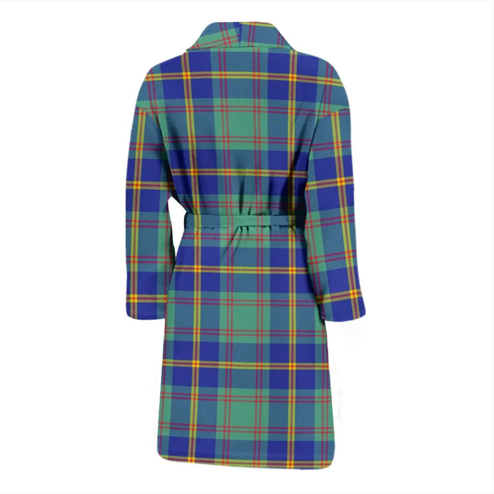 Scottish US Marine Clan Tartan Bathrobe 1