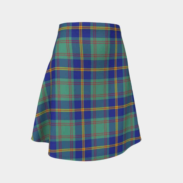 Scottish US Marine Clan Tartan Flare Skirt Tartan Plaid 1