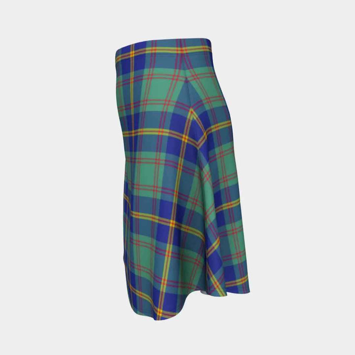 Scottish US Marine Clan Tartan Flare Skirt Tartan Plaid 2