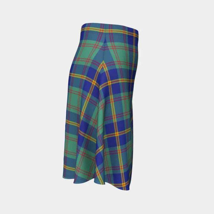 Scottish US Marine Clan Tartan Flare Skirt Tartan Plaid 3