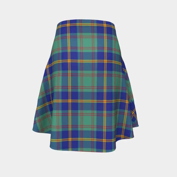 Scottish US Marine Clan Tartan Flare Skirt Tartan Plaid 4