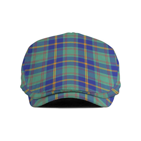 Scottish US Marine Clan Tartan Flat Cap Tartan Plaid 1
