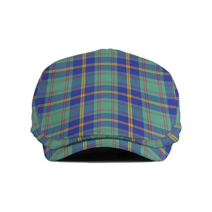 Scottish US Marine Clan Tartan Flat Cap Tartan Plaid 1