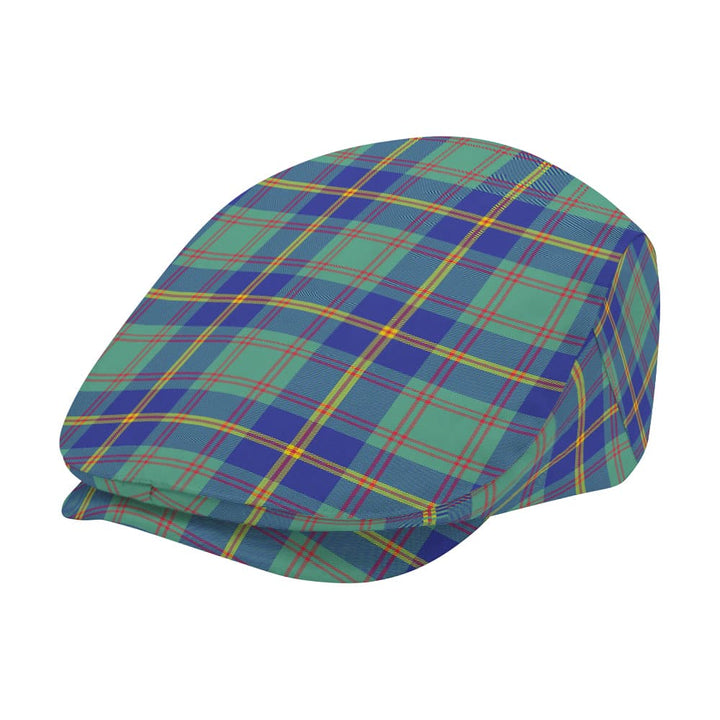 Scottish US Marine Clan Tartan Flat Cap Tartan Plaid 2