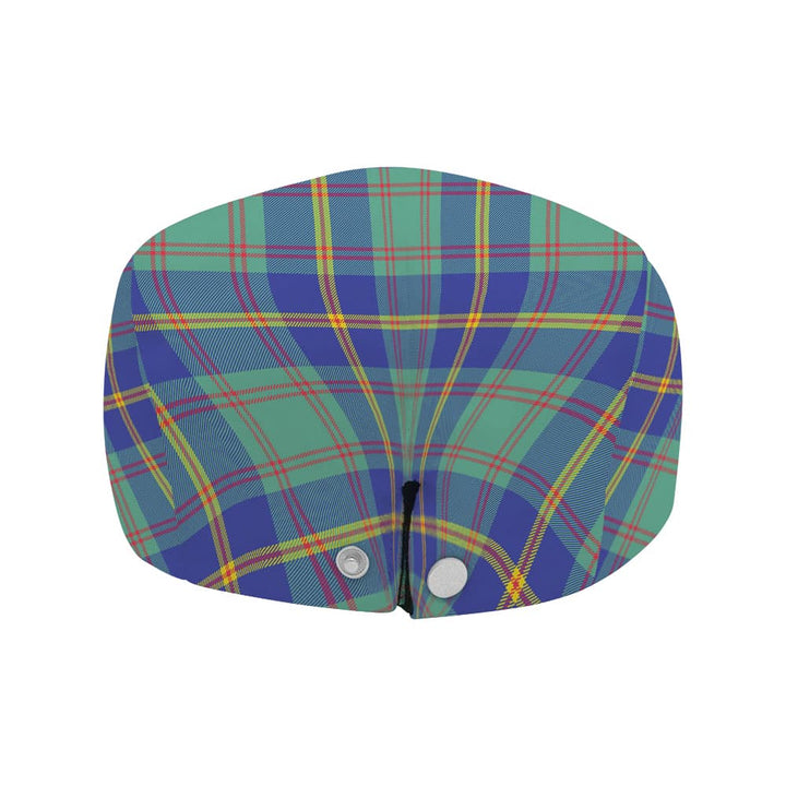 Scottish US Marine Clan Tartan Flat Cap Tartan Plaid 4