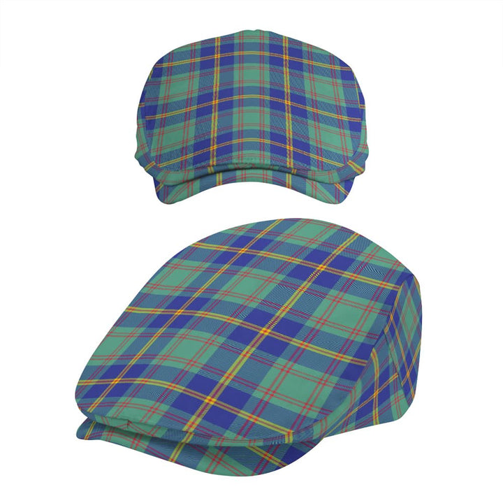 Scottish US Marine Clan Tartan Flat Cap Tartan Plaid 5
